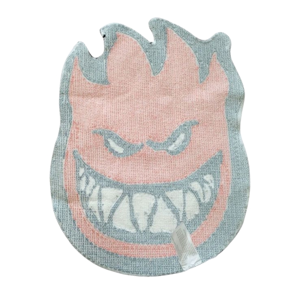 Spitfire Wheels Skateboarding Tufted Flame Rug Orange / Black 24" X 18-1/2" Used - Picture 2 of 2